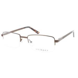 PRIMARY 1132BRN-55 Eyeglasses Eye Glasses BRN BRN Authentic New 55mm